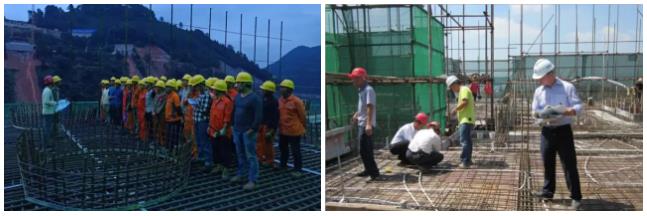 建筑工地為什么要做質量樣板，瞧一瞧新式移動質量樣板